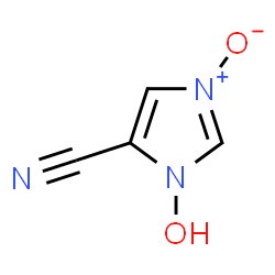 1H-Imidazole-5-carbonitrile,1-hydroxy-,3-oxide(9CI) structure