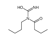 N-butyl-N-carbamoylbutanamide结构式