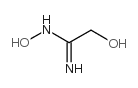 (E)-N’,2-dihydroxyethanimidamide Structure