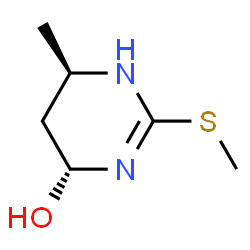 4-Pyrimidinol, 1,4,5,6-tetrahydro-6-methyl-2-(methylthio)-, trans- (9CI) Structure