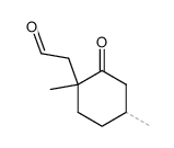 2-(1,4-dimethyl-2-oxocyclohexyl)acetaldehyde结构式