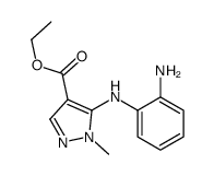 ethyl 5-(2-aminoanilino)-1-methylpyrazole-4-carboxylate Structure