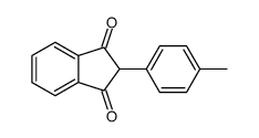 2-(4-METHYLPHENYL)-1H-INDENE-1,3(2H)-DIONE结构式