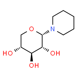 Piperidine, 1-alpha-D-xylopyranosyl- (9CI)结构式
