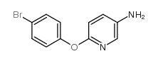 6-(4-溴苯氧基)吡啶-3-胺结构式