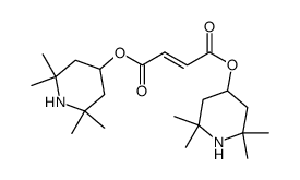 bis(2,2,6,6-tetramethyl-4-piperidinyl) fumarate结构式