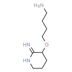 2-Pyridinamine,3-(4-aminobutoxy)-3,4,5,6-tetrahydro-(9CI) Structure