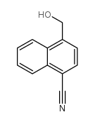 4-(Hydroxymethyl)-1-naphthonitrile Structure