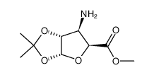 alpha-D-Xylofuranuronicacid,3-amino-3-deoxy-1,2-O-(1-methylethylidene)-,methylester(9CI) structure