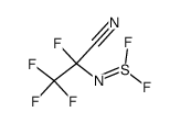 N-(1-cyano-1,2,2,2-tetrafluoroethyl)-S,S-difluorosulfilimine Structure