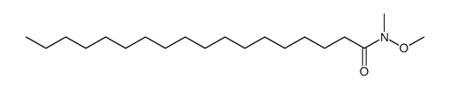 N-methoxy-N-methylstearamide Structure