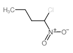 Butane,1-chloro-1-nitro- Structure