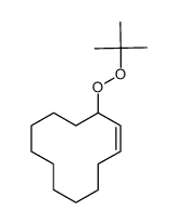 3-(tert-butylperoxy)-1-cyclododecene Structure