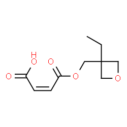 2-Butenedioicacid(2Z)-,mono[(3-ethyl-3-oxetanyl)methyl]ester(9CI) Structure