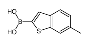 6-Methylbenzo[b]thiophene-2-boronic acid结构式
