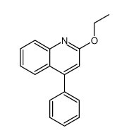 2-ethoxy-4-phenylquinoline结构式