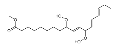 methyl 9,12-dihydroperoxyoctadeca-10,13,15-trienoate结构式