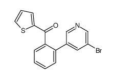 [2-(5-bromopyridin-3-yl)phenyl]-thiophen-2-ylmethanone Structure