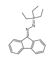 fluoren-9-ylidene-triethylphosphoranylidene-hydrazine结构式