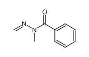 N-methyl-N'-methylenebenzohydrazide Structure