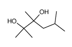 2,3,5-trimethyl-hexane-2,3-diol Structure