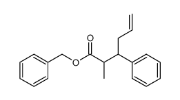 benzyl 2-methyl-3-phenyl-5-hexenoate结构式