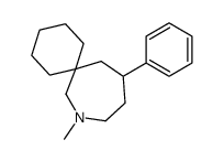 8-methyl-11-phenyl-8-azaspiro[5.6]dodecane结构式
