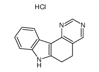 5,7-Dihydro-6H-pyrimido[5,4-c]carbazole; hydrochloride Structure