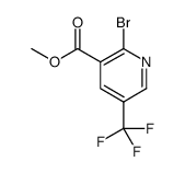 3-Pyridinecarboxylic acid, 2-bromo-5-(trifluoromethyl)-, methyl ester Structure