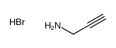 prop-2-yn-1-amine,hydrobromide Structure