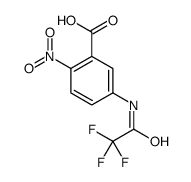 2-nitro-5-[(2,2,2-trifluoroacetyl)amino]benzoic acid Structure