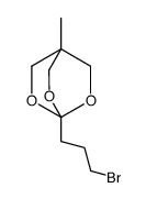 4-(3-bromopropyl)-1-methyl-3,5,8-trioxabicyclo[2.2.2]octane结构式