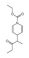 ethyl 4-(3-oxopentan-2-yl)-4H-pyridine-1-carboxylate结构式
