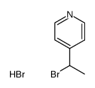 1-(4-pyridyl)ethyl bromide hydrobromide Structure