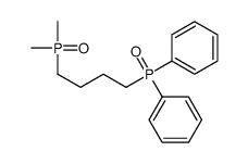 [4-dimethylphosphorylbutyl(phenyl)phosphoryl]benzene Structure