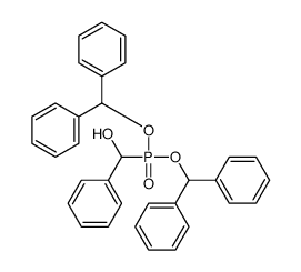 dibenzhydryloxyphosphoryl(phenyl)methanol Structure