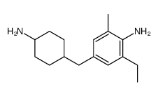 4-[(4-aminocyclohexyl)methyl]-2-ethyl-6-methylaniline结构式
