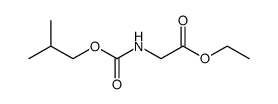 ETHYL 2-(ISOBUTOXYCARBONYLAMINO)ACETATE结构式
