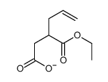 3-ethoxycarbonylhex-5-enoate结构式