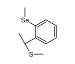 1-methylselanyl-2-[(1S)-1-methylsulfanylethyl]benzene结构式