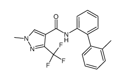 N-(2'-methylbiphen-2-yl)-1-methyl-3-trifluoromethyl-1H-pyrazole-4-carboxamide Structure