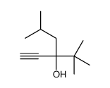 3-tert-butyl-5-methylhex-1-yn-3-ol Structure