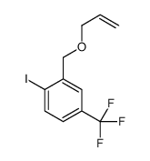 1-iodo-2-(prop-2-enoxymethyl)-4-(trifluoromethyl)benzene Structure