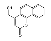 4-(sulfanylmethyl)benzo[h]chromen-2-one结构式