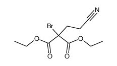 Propanedioic acid, bromo(2-cyanoethyl)-, diethyl ester (9CI) picture