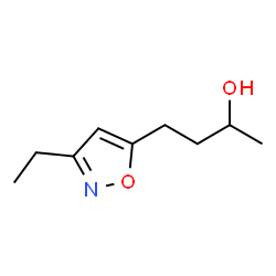 5-Isoxazolepropanol,3-ethyl--alpha--methyl-,(+)-(9CI) structure