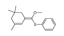 1--3,5,5-trimethylcyclohex-2-ene Structure
