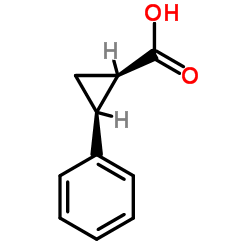 顺-2-苯基环丙烷甲酸结构式