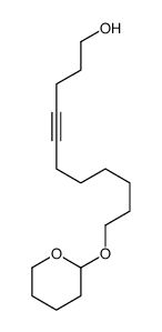 11-(oxan-2-yloxy)undec-4-yn-1-ol Structure