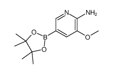 3-甲氧基-5-(4,4,5,5-四甲基-1,3,2-二氧硼戊环-2-基)-2-氨基吡啶图片